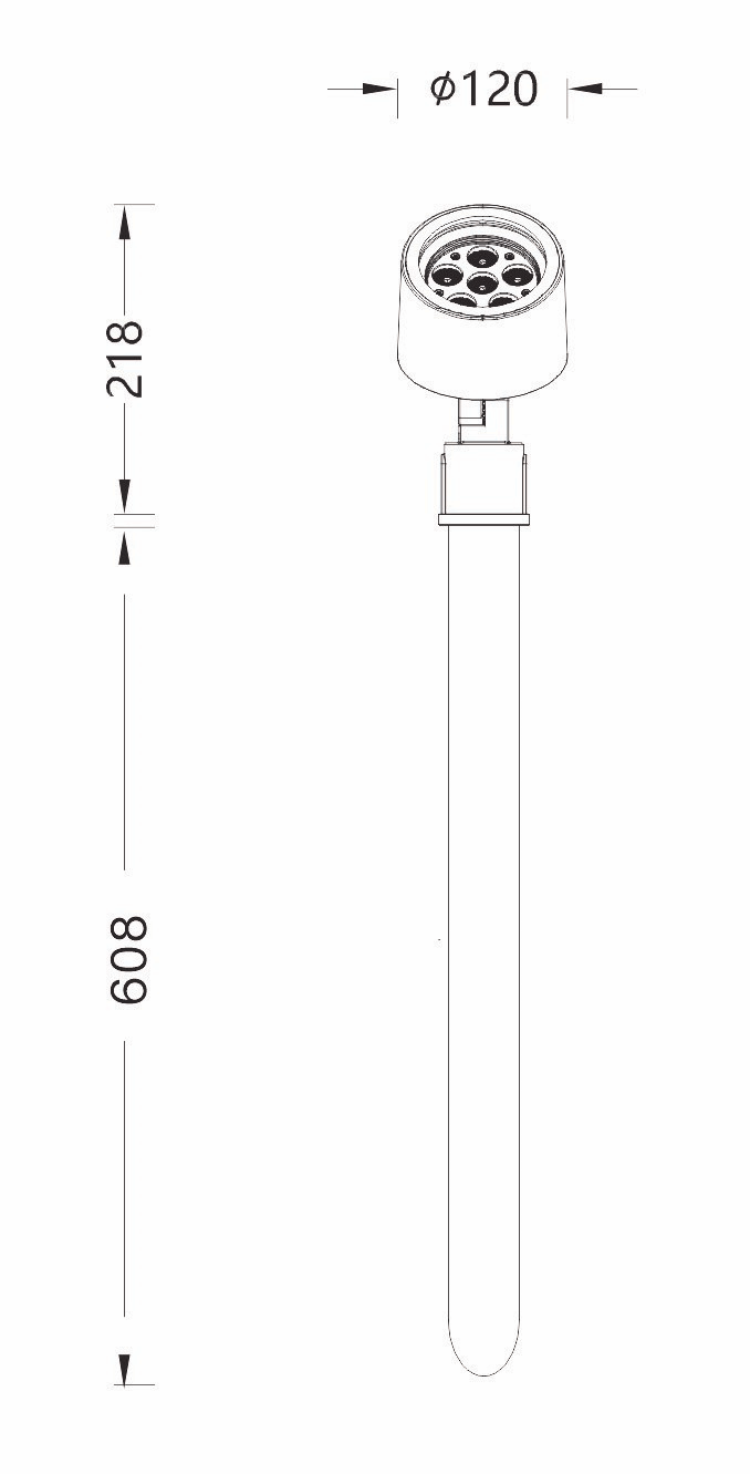 LUMINAIRE DIMENSION