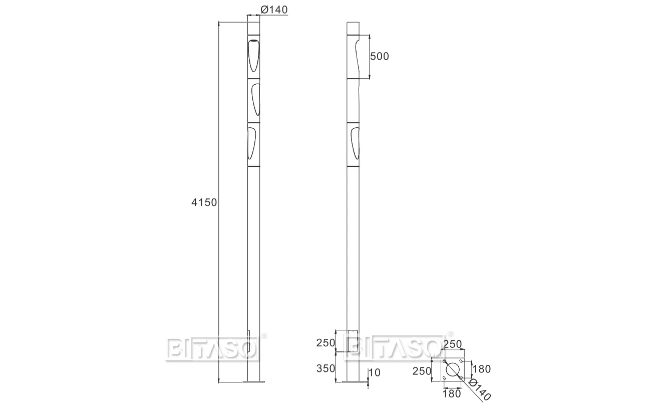 LUMINAIRE DIMENSION