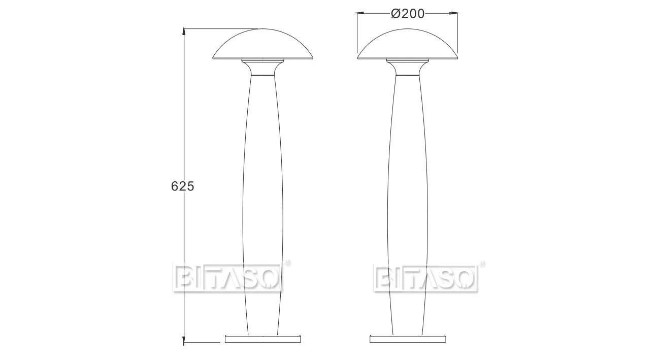 LUMINAIRE DIMENSION