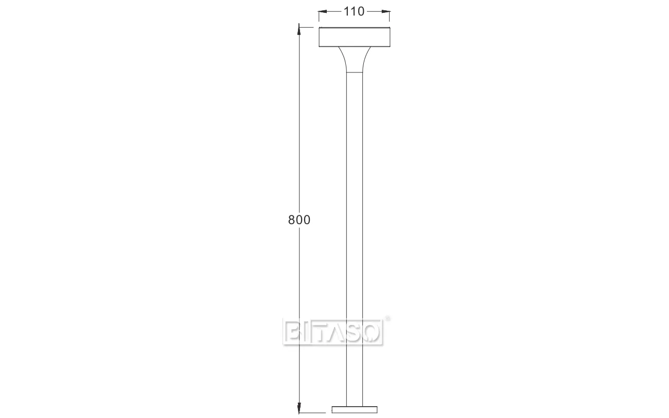 LUMINAIRE DIMENSION