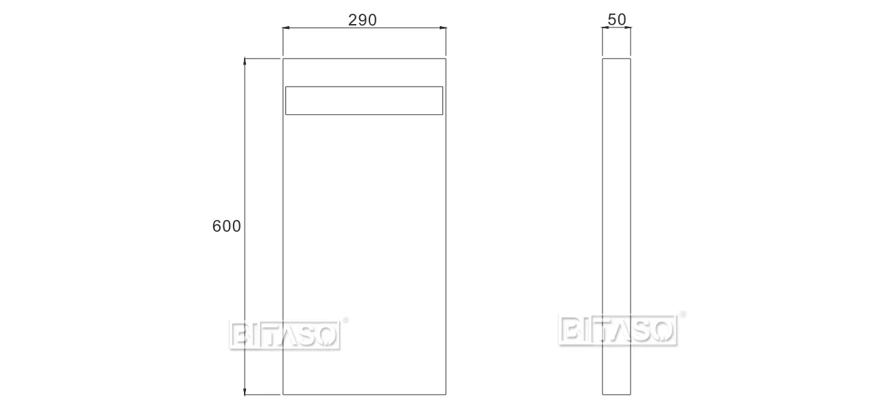 LUMINAIRE DIMENSION