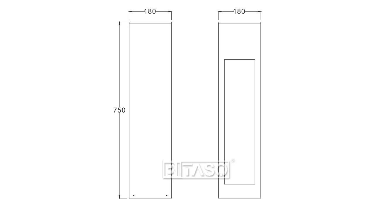 LUMINAIRE DIMENSION