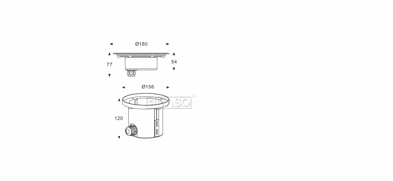 LUMINAIRE DIMENSION