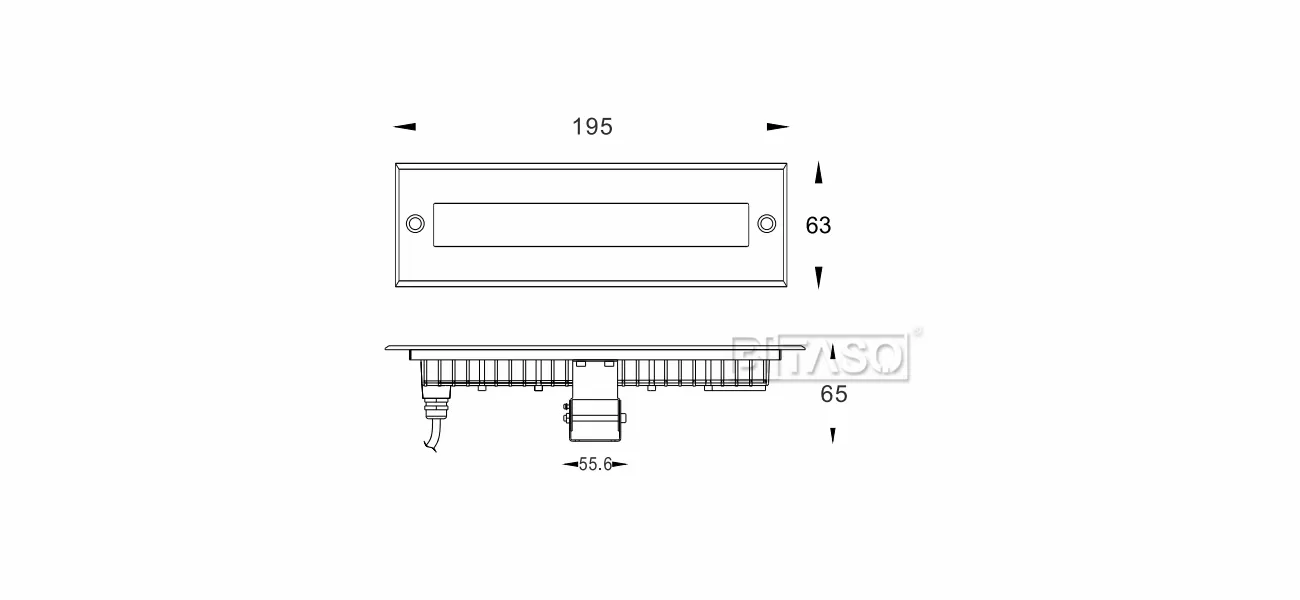 LUMINAIRE DIMENSION