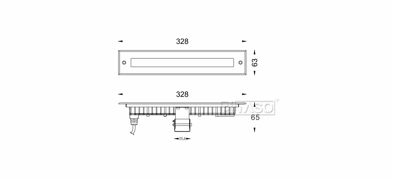 LUMINAIRE DIMENSION