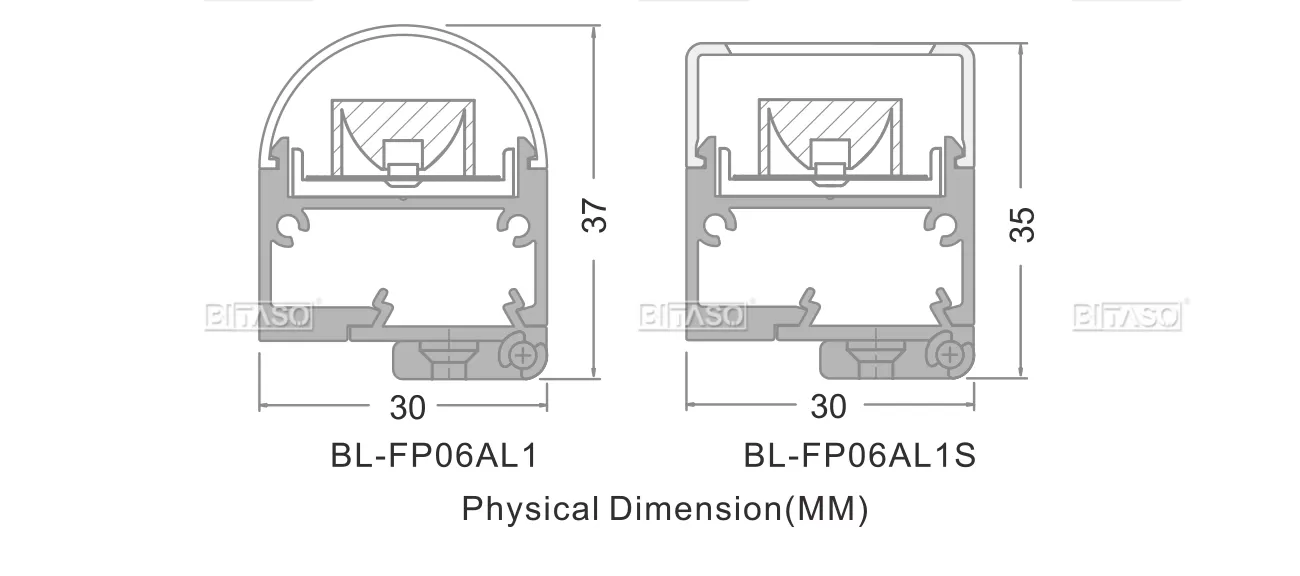 LUMINAIRE DIMENSION