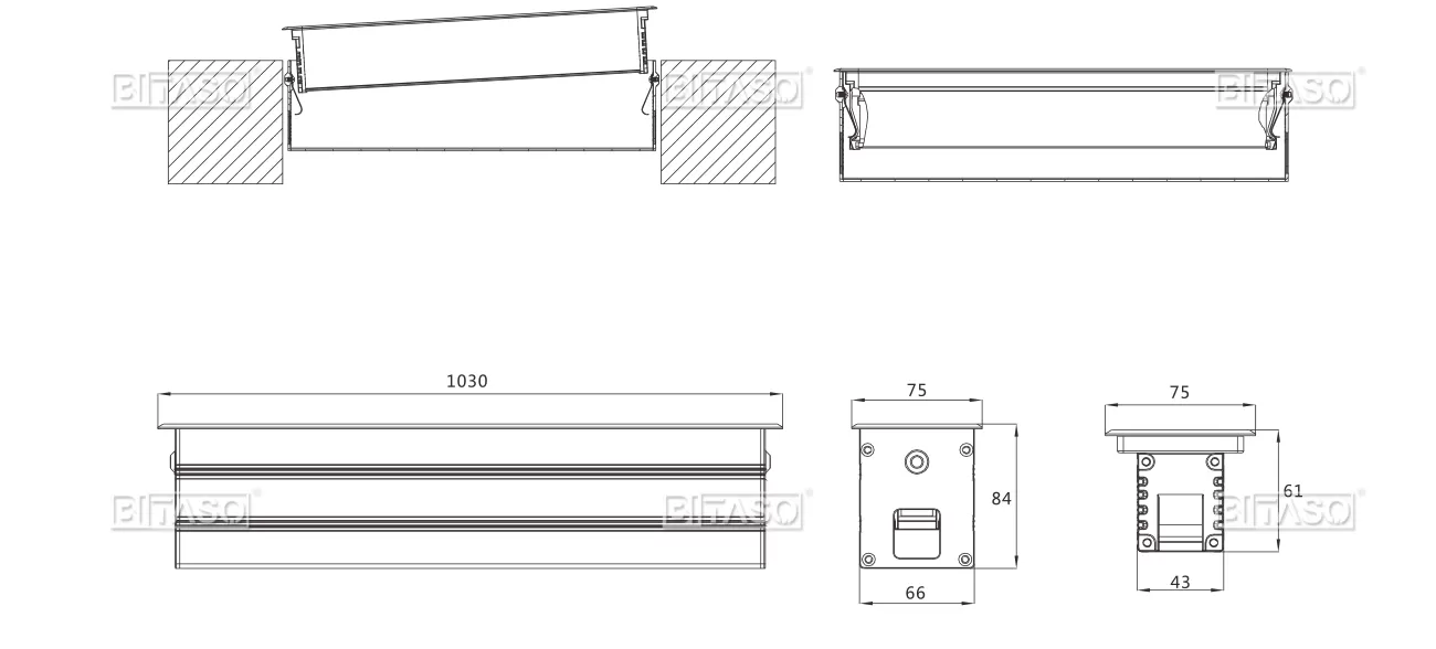 LUMINAIRE DIMENSION