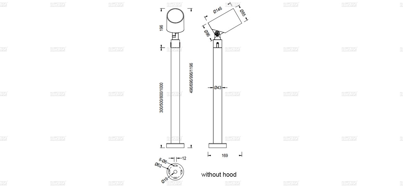 LUMINAIRE DIMENSION