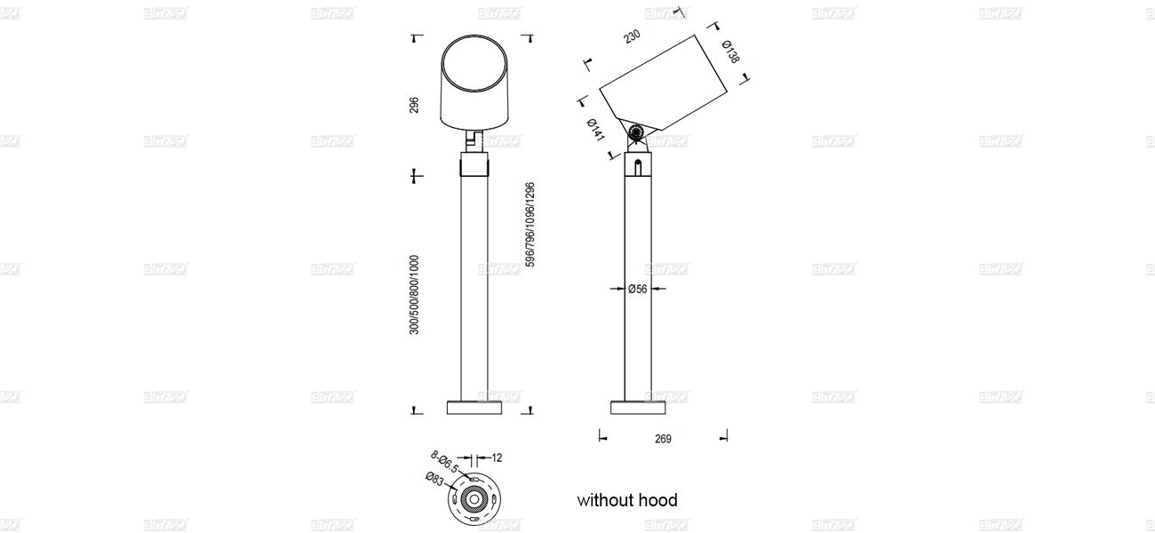 LUMINAIRE DIMENSION