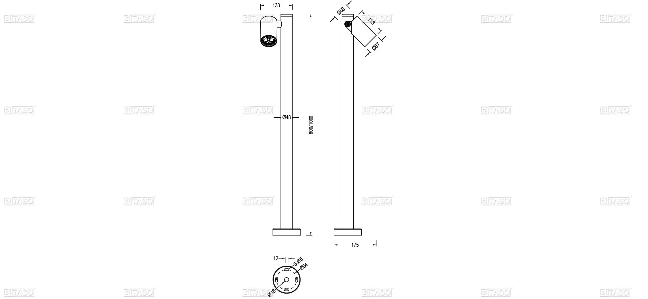 LUMINAIRE DIMENSION