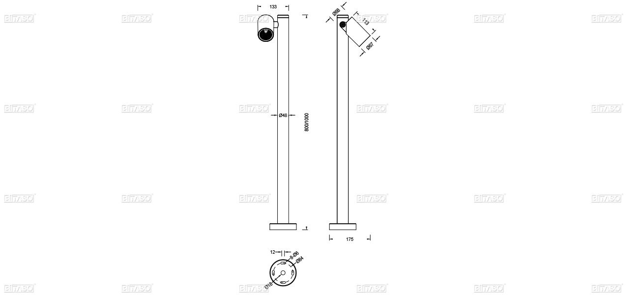 LUMINAIRE DIMENSION