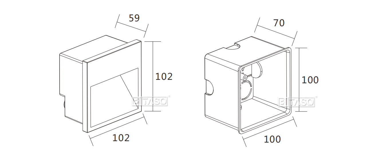 LUMINAIRE DIMENSION