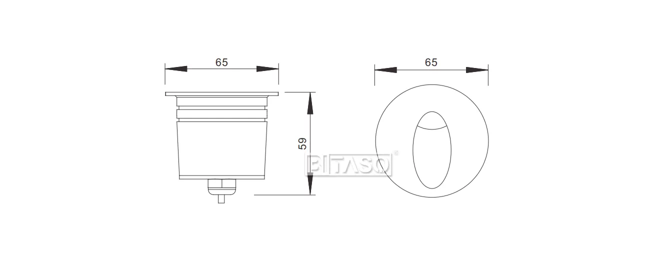 LUMINAIRE DIMENSION