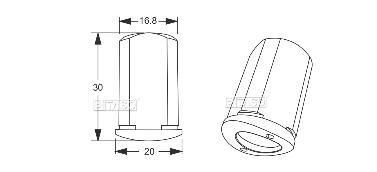 LUMINAIRE DIMENSION