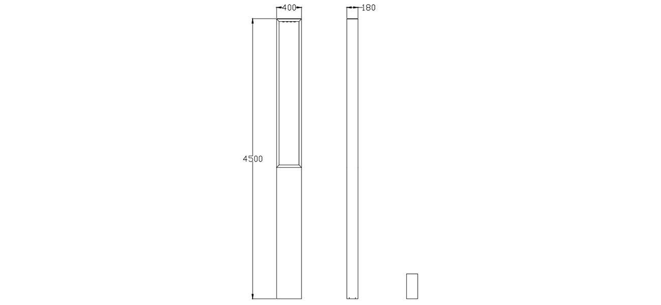 LUMINAIRE DIMENSION