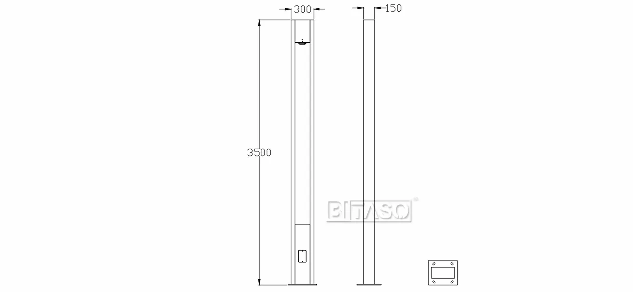 LUMINAIRE DIMENSION