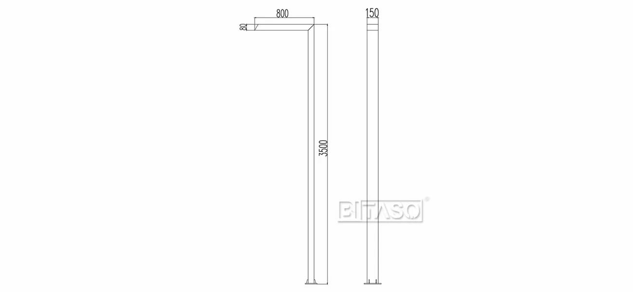 LUMINAIRE DIMENSION