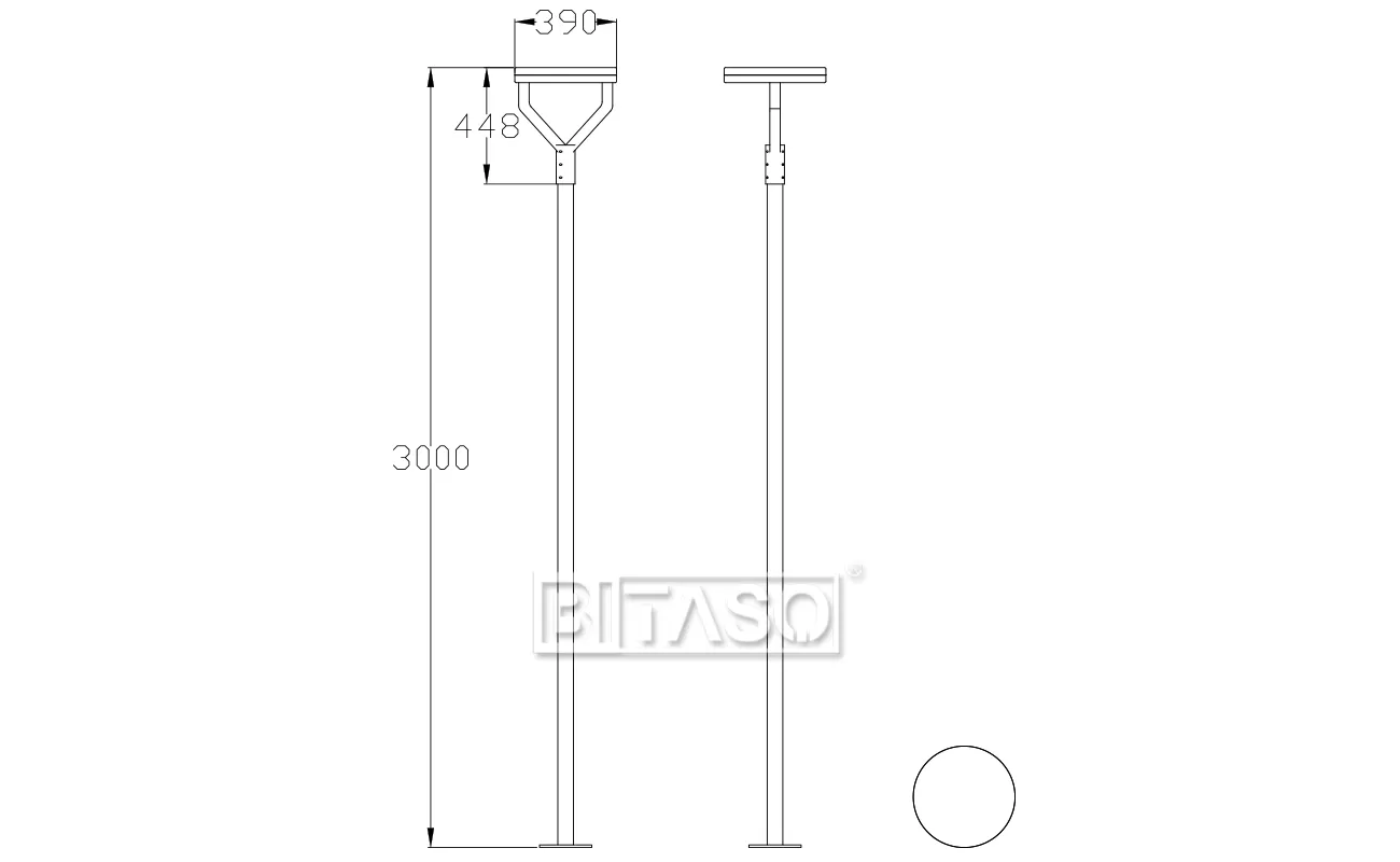 LUMINAIRE DIMENSION