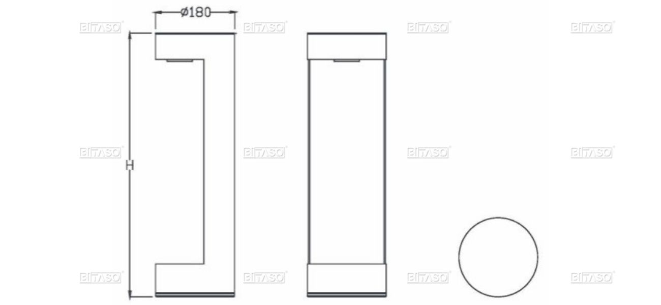 LUMINAIRE DIMENSION