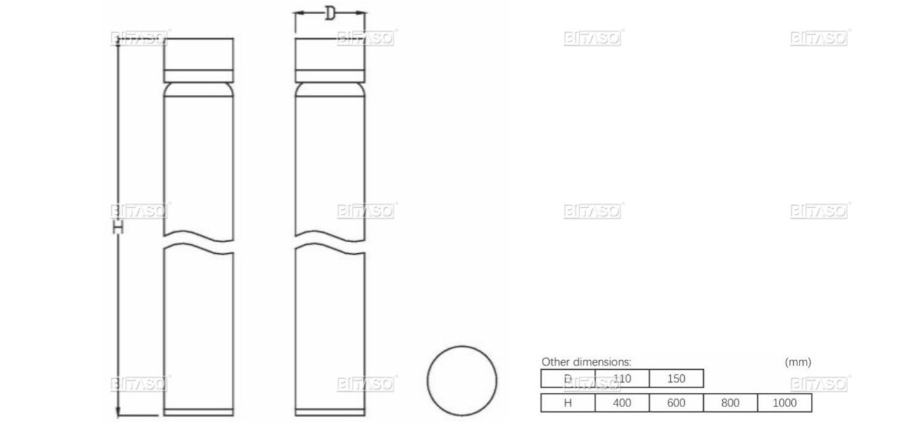 LUMINAIRE DIMENSION