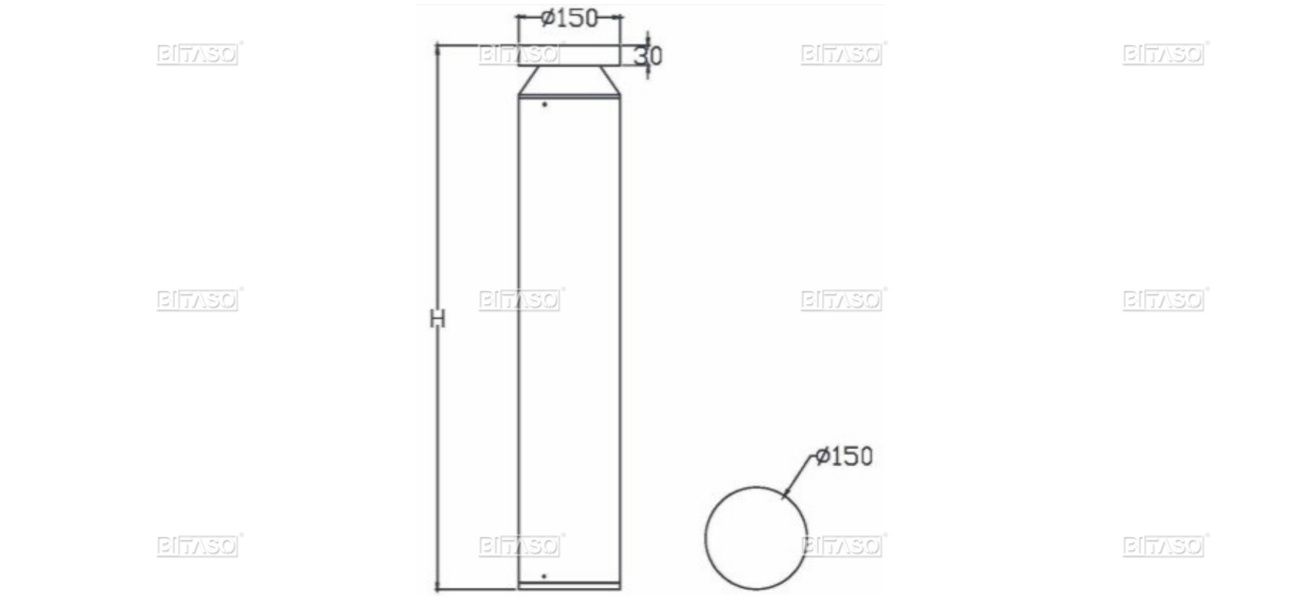 LUMINAIRE DIMENSION