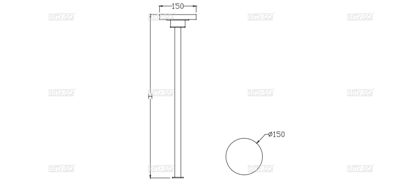 LUMINAIRE DIMENSION