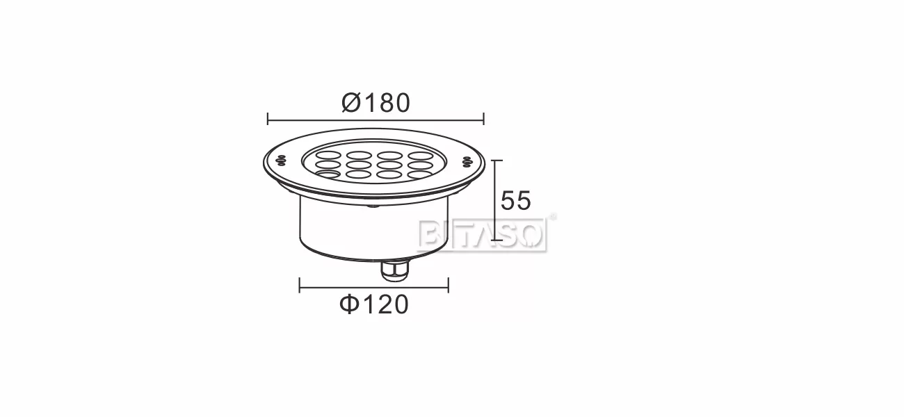 LUMINAIRE DIMENSION