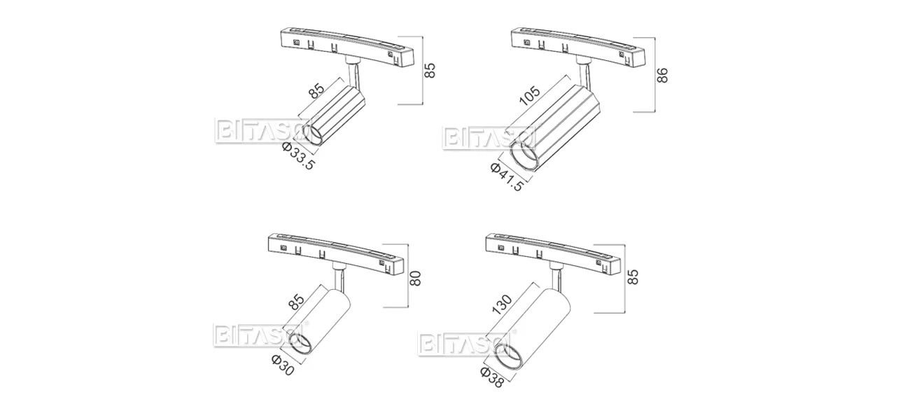 LUMINAIRE DIMENSION