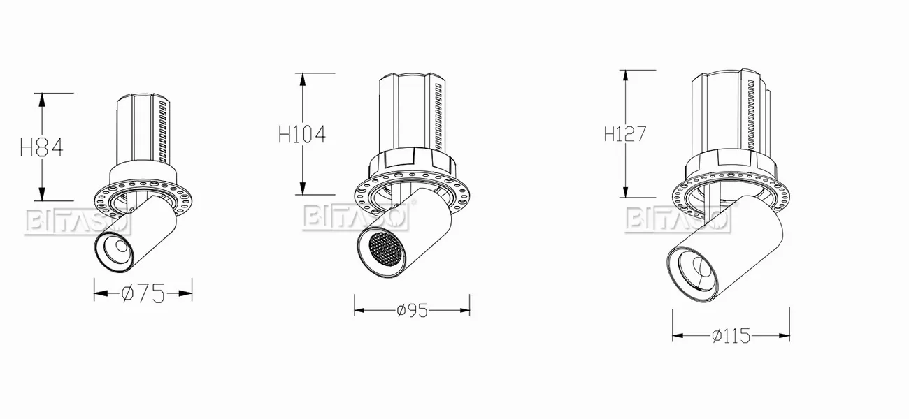 LUMINAIRE DIMENSION