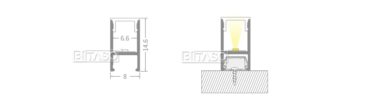 LUMINAIRE DIMENSION