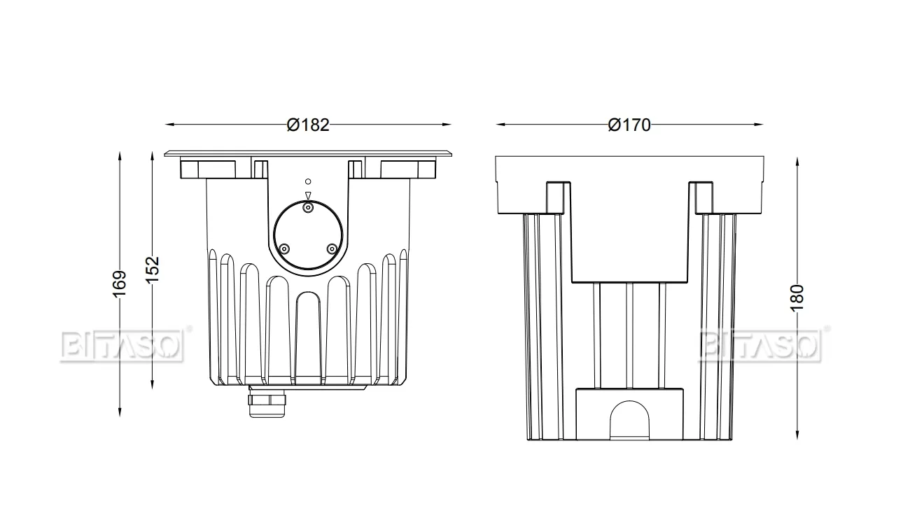 LUMINAIRE DIMENSION