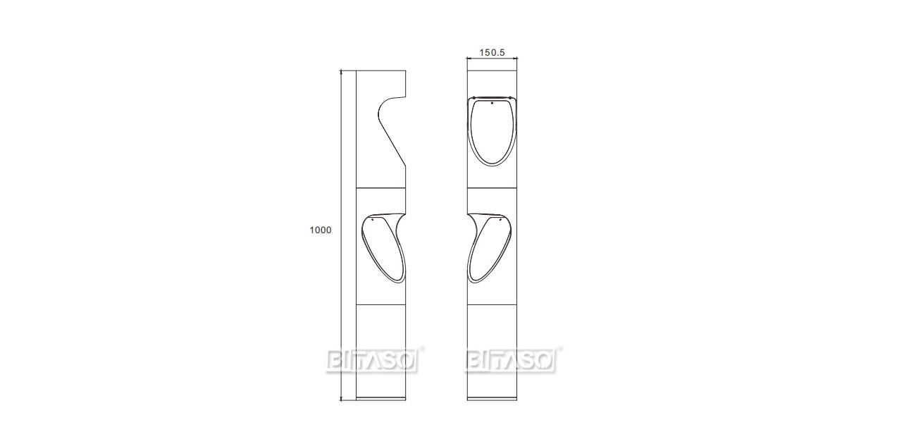 LUMINAIRE DIMENSION