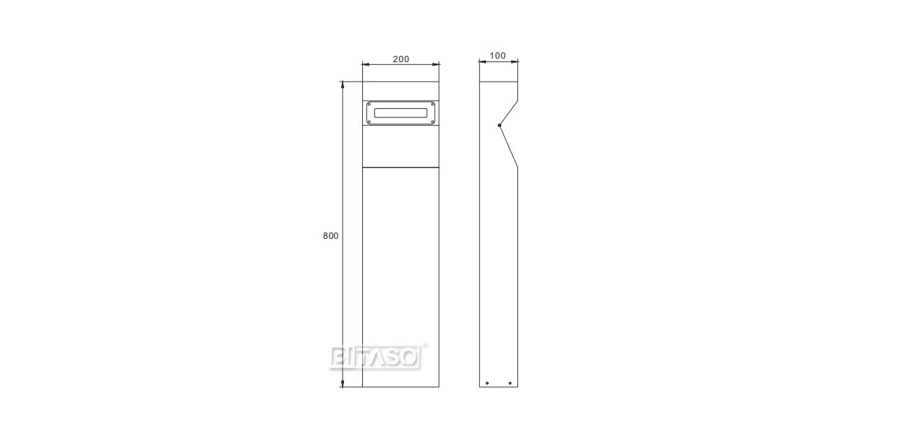 LUMINAIRE DIMENSION