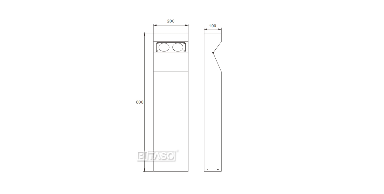 LUMINAIRE DIMENSION