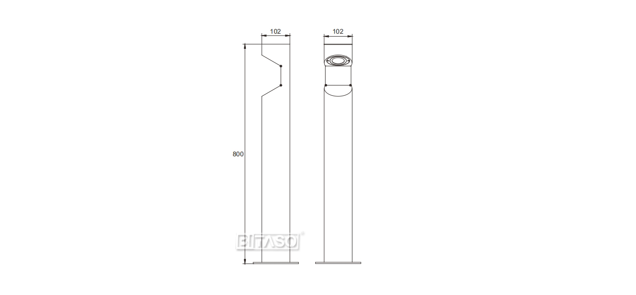 LUMINAIRE DIMENSION