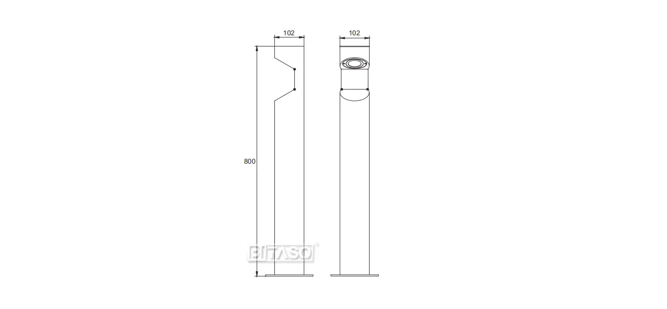 LUMINAIRE DIMENSION